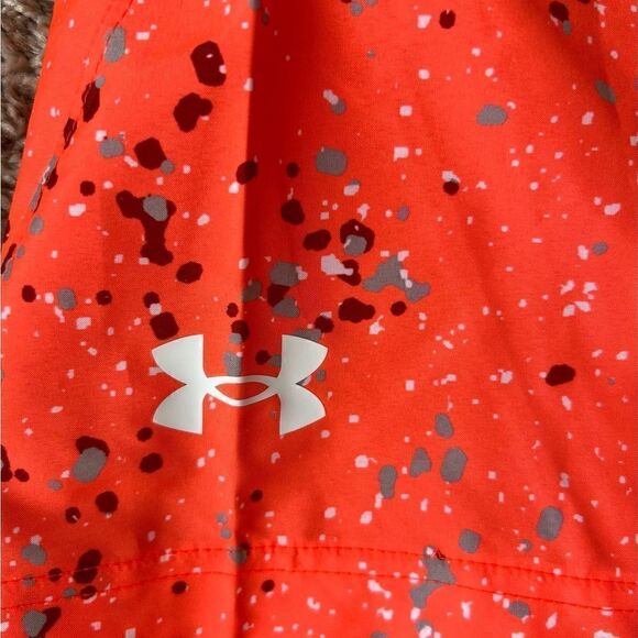 Under Armour Woven Adapt Shorts Orange (Radio Red) - Picture 5 of 9